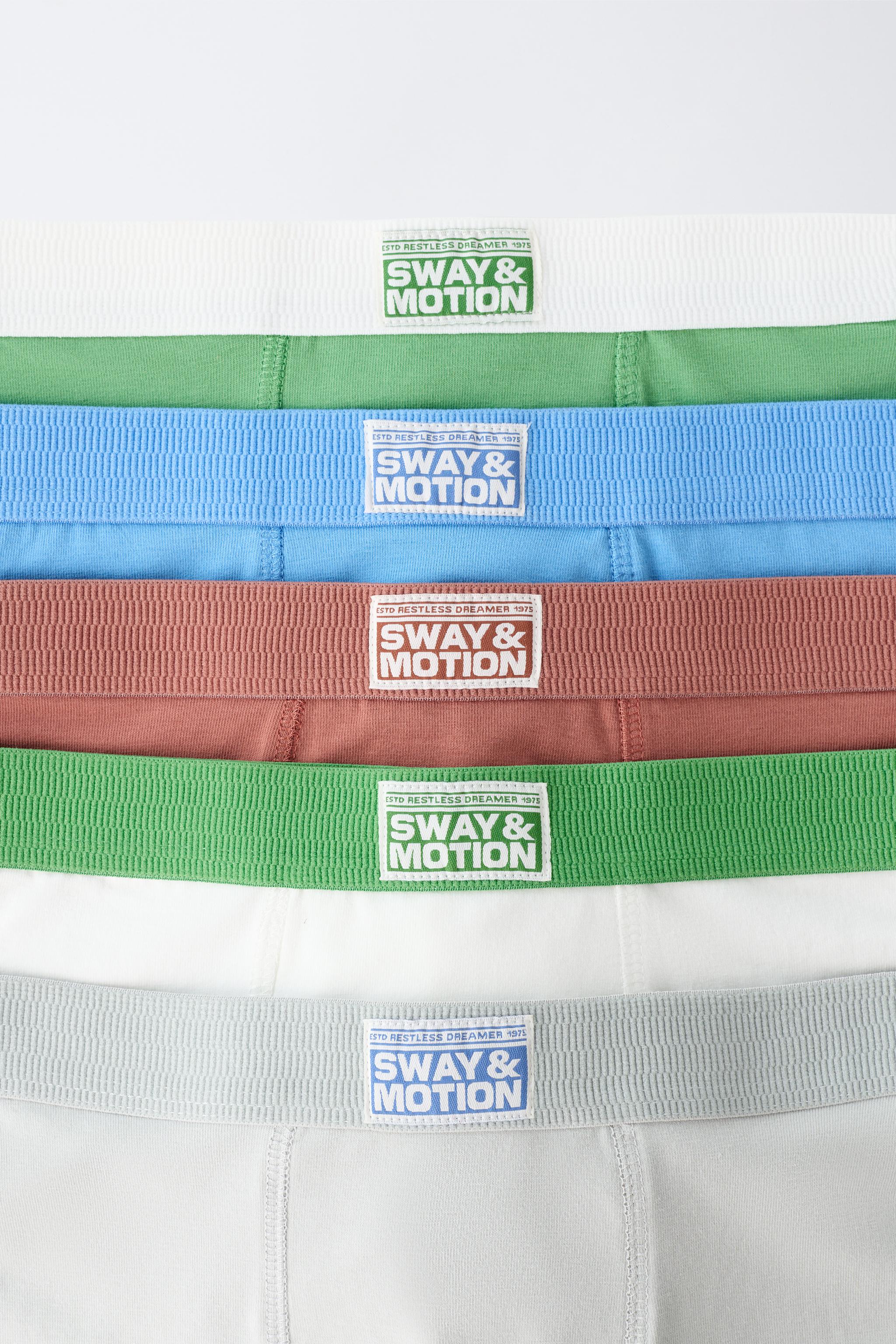 6-14 YEARS / FIVE-PACK OF TAGGED BOXERS